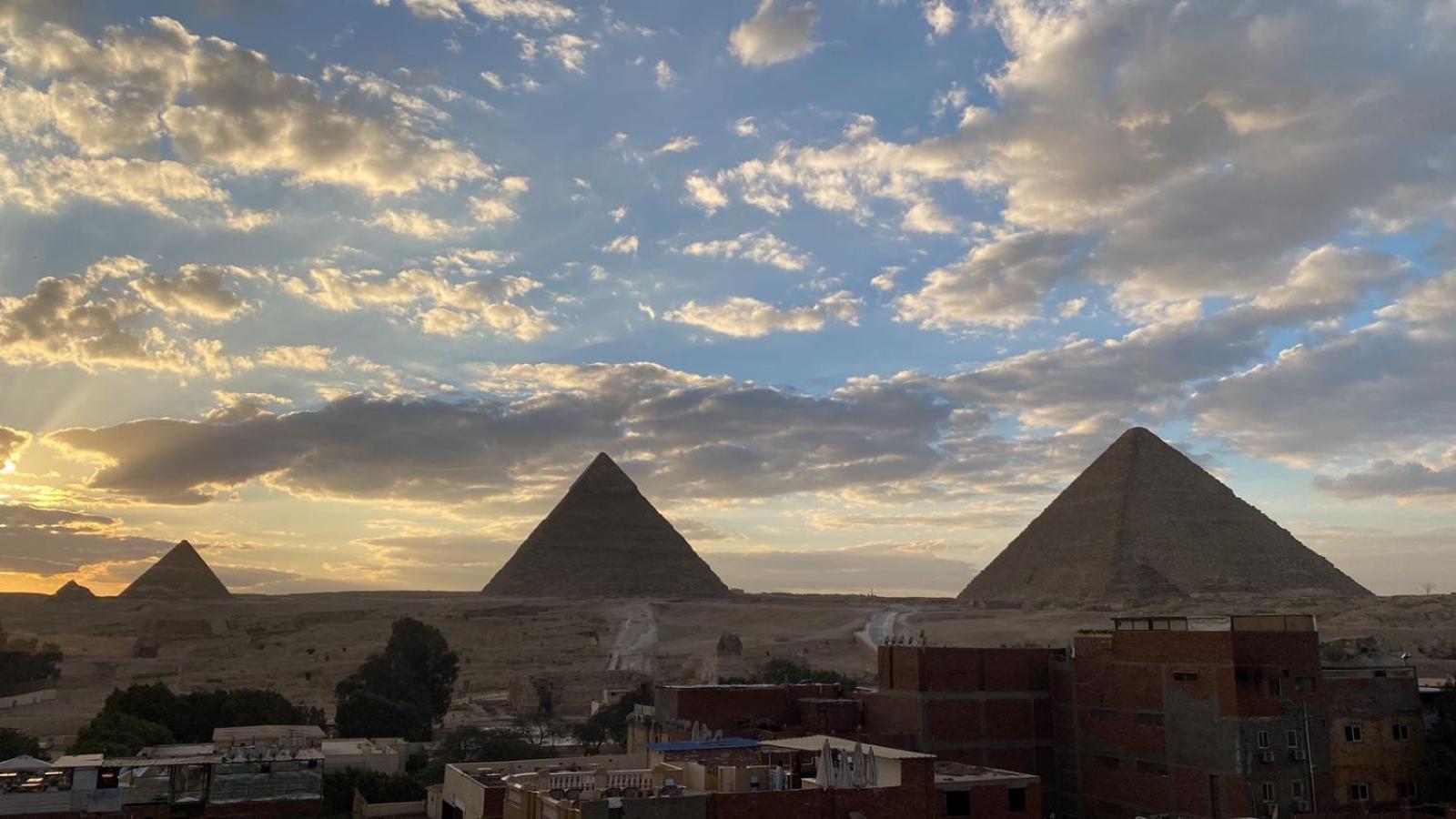 Magic Pyramids Inn Kairo Exterior foto